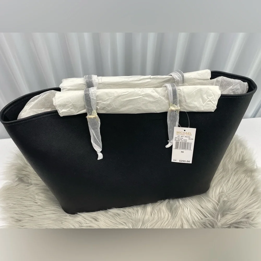 Michael Kors Jet Set Saffiano Travel Tote Bag-NWT - Picture 7 of 9